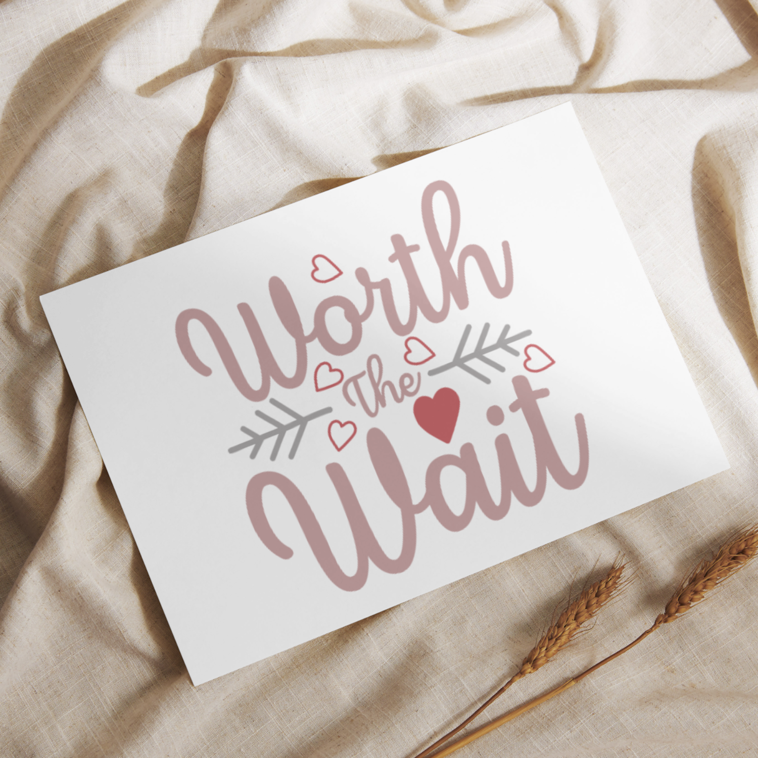 Worth the Wait SVG | Digital Download | Cut File | SVG