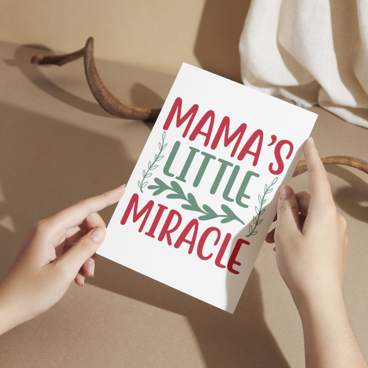 Mama's Little Miracle SVG | Digital Download | Cut File | SVG