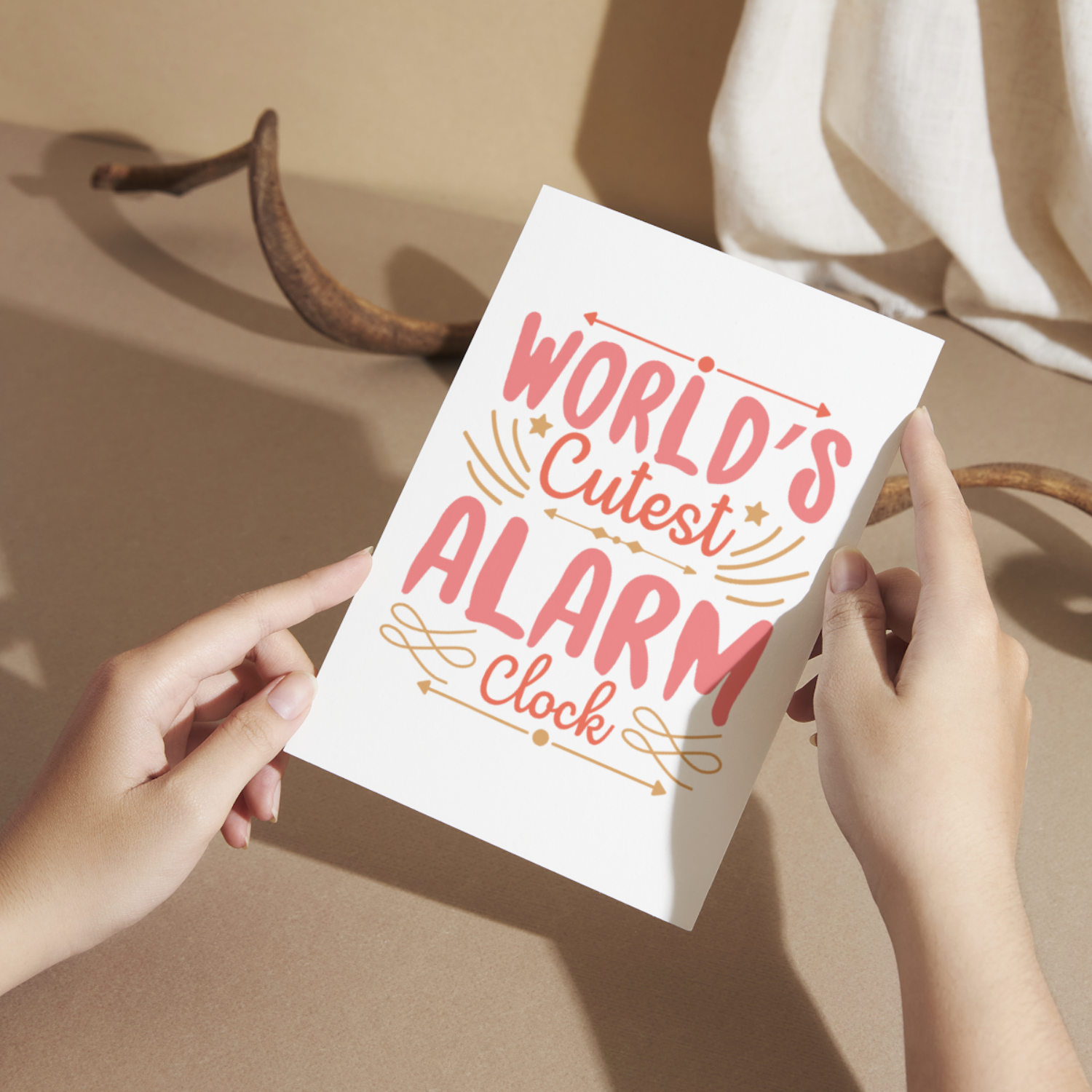 Worlds Cutest Alarm Clock SVG | Digital Download | Cut File | SVG