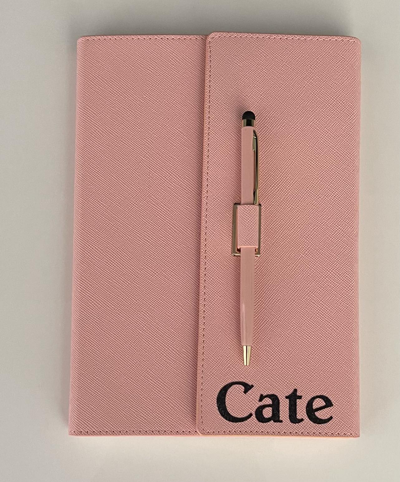 PU (Faux Leatherette) Blank Diary/Binder + Pen Set - Only The Sweet Stuff