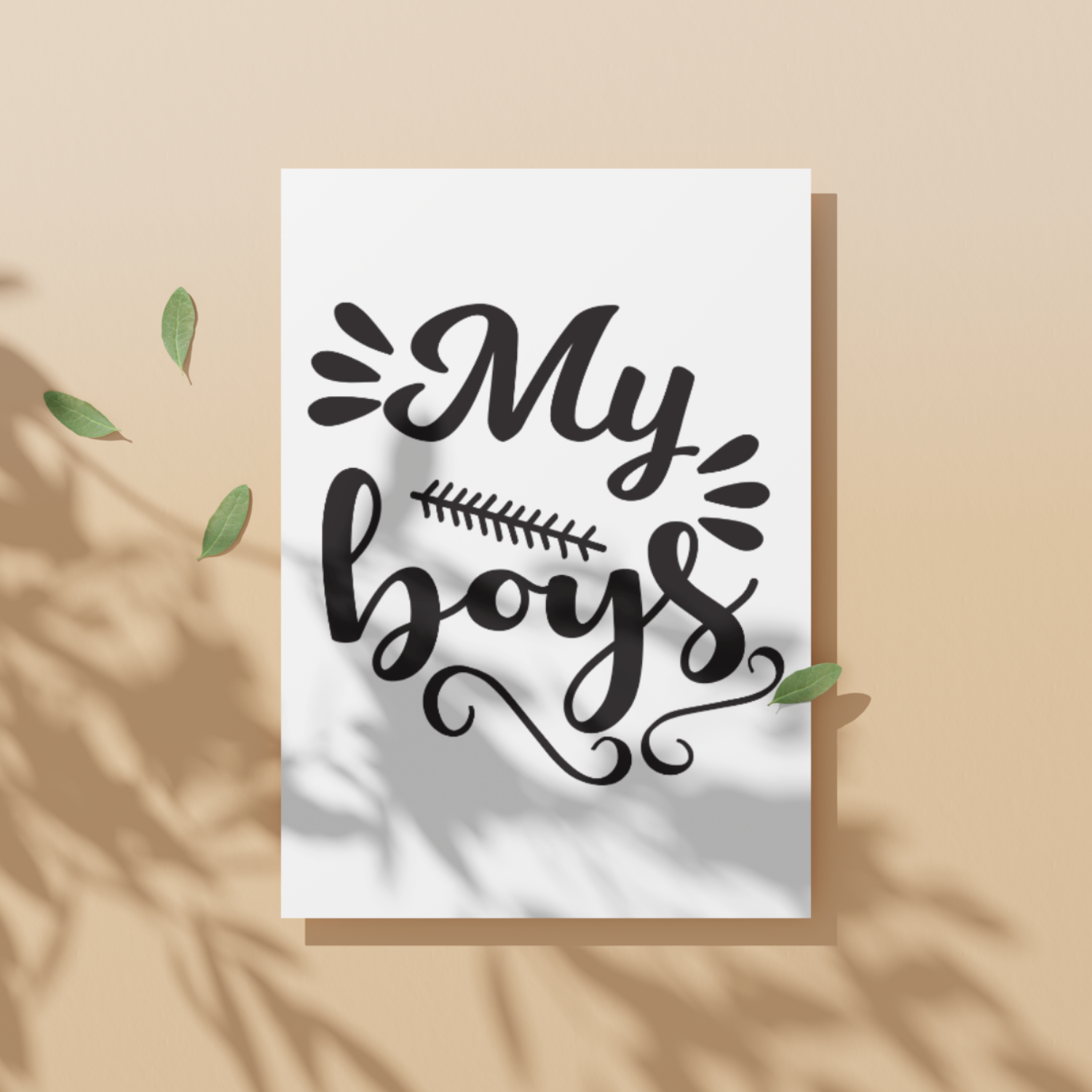 My Boys SVG | Digital Download | Cut File | SVG
