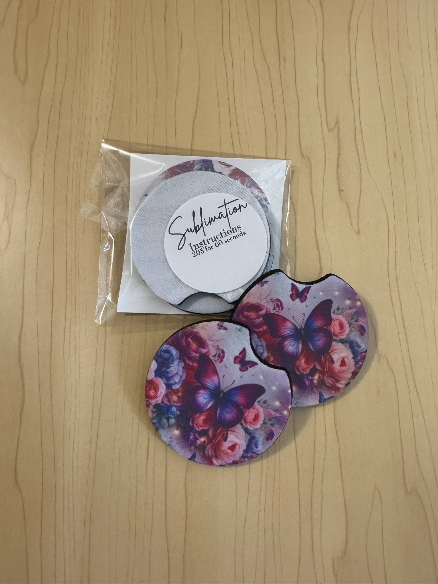 Car Coaster Sublimation Kit