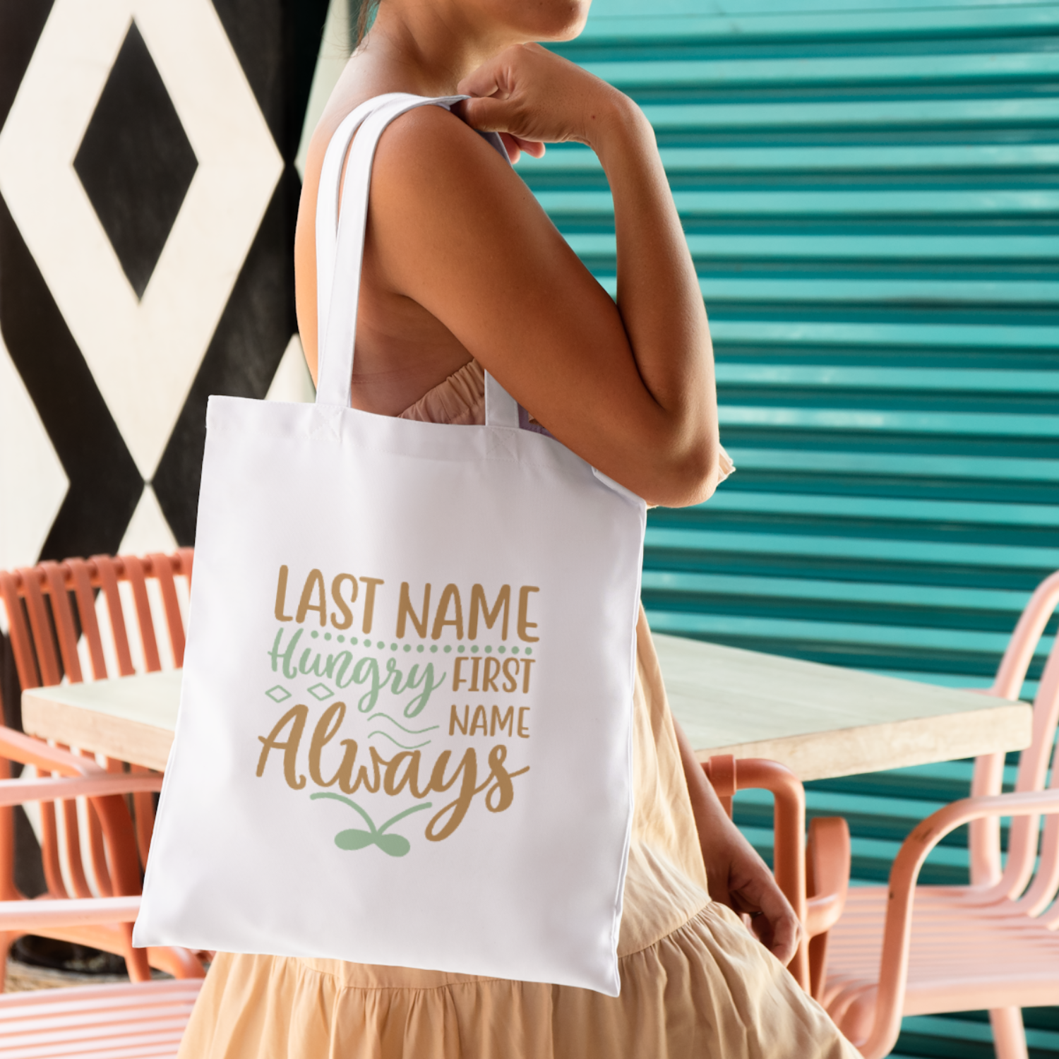 Last Name Hungry First Name Always SVG | Digital Download | Cut File | SVG