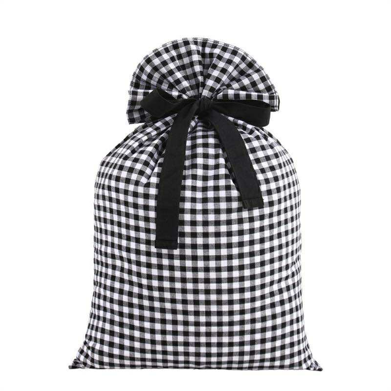 Gingham Santa Sacks | Expected Arrival October
