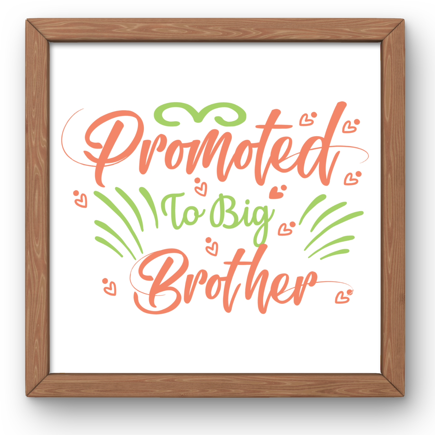Promoted to Big Brother SVG