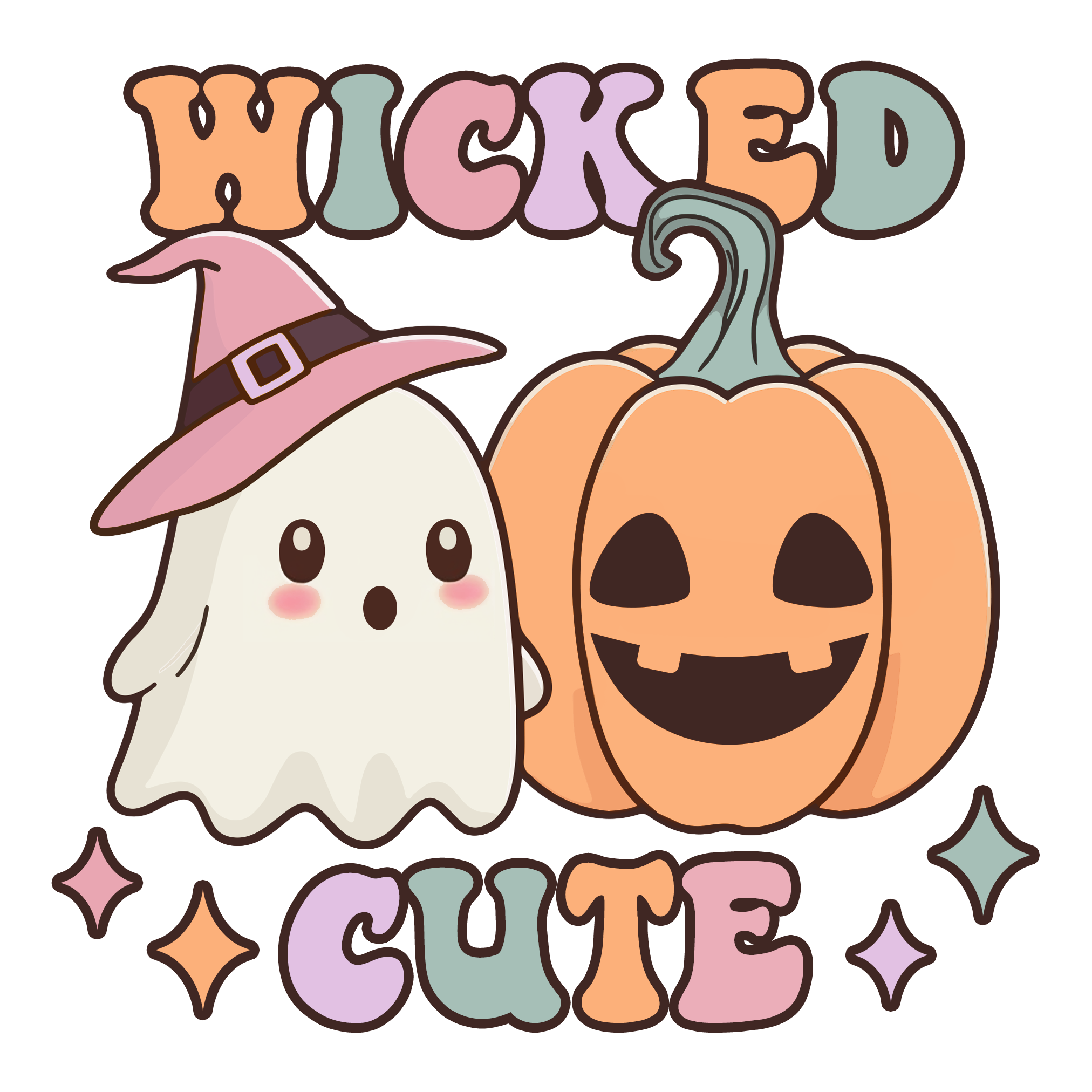 DTF Halloween Spooky but Cute Pack |(5 Pack)