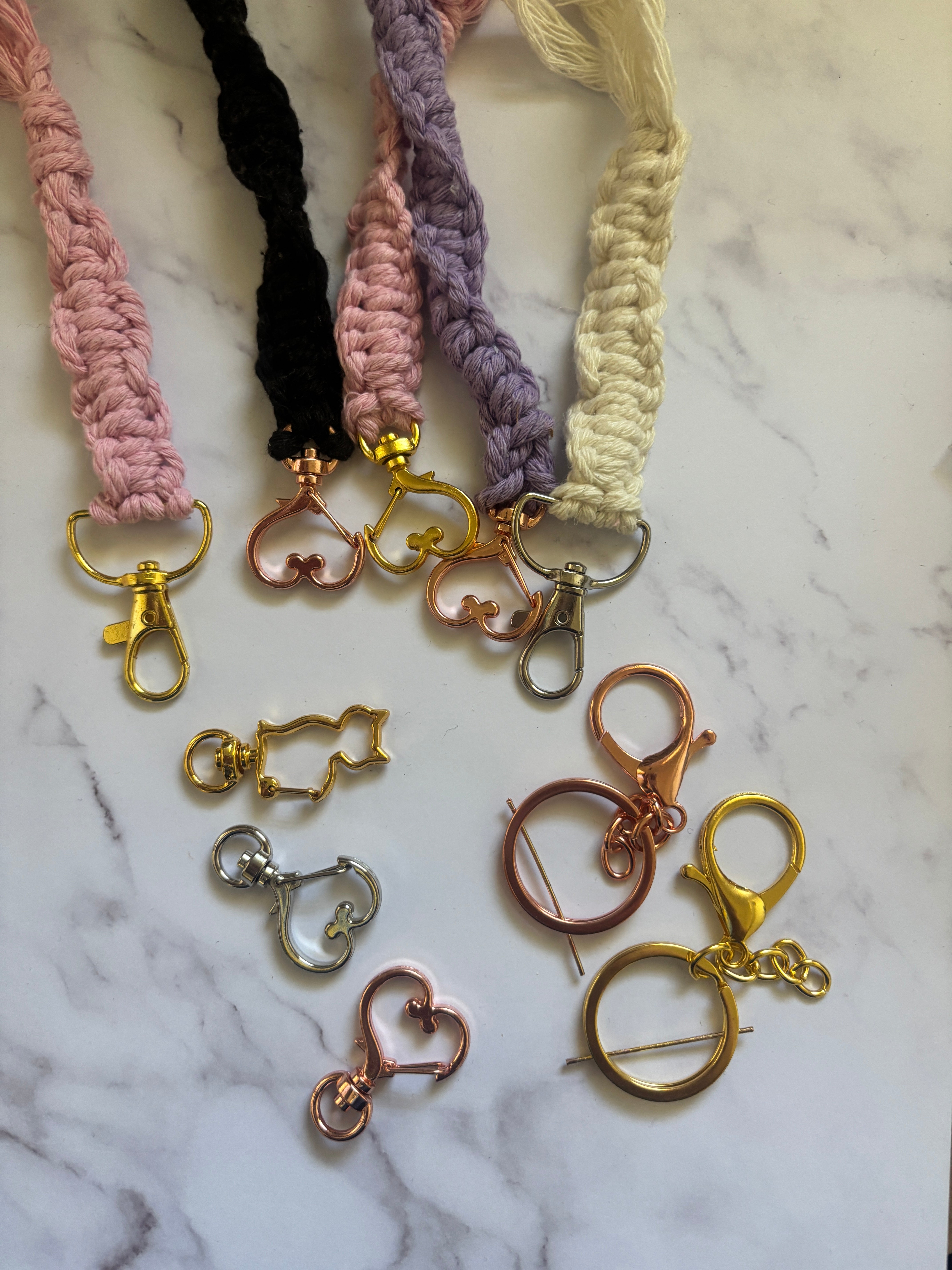 4-Pack Keyrings