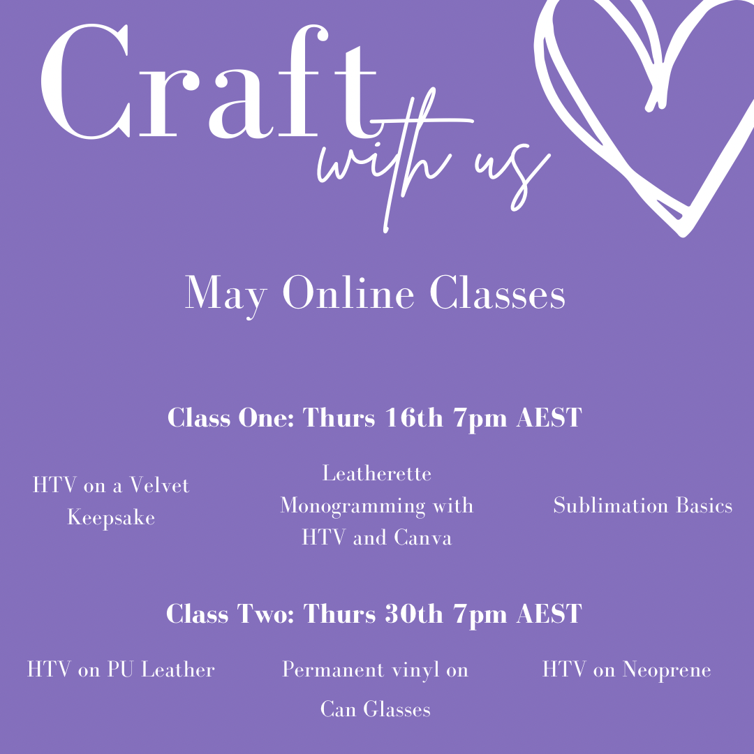 Craft With Us Online Classes