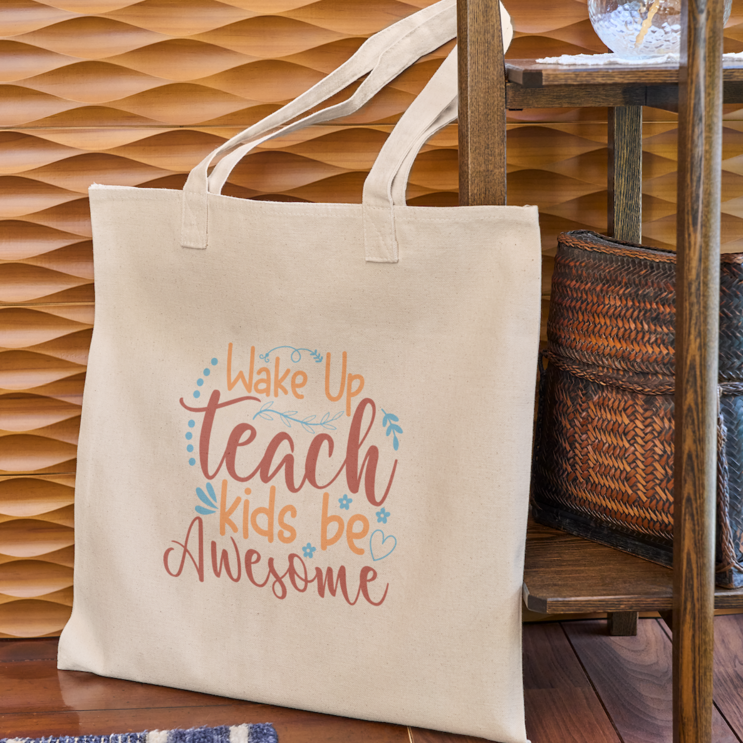 Wake up teach kids be awesome SVG | Digital Download | Cut File | SVG - Only The Sweet Stuff