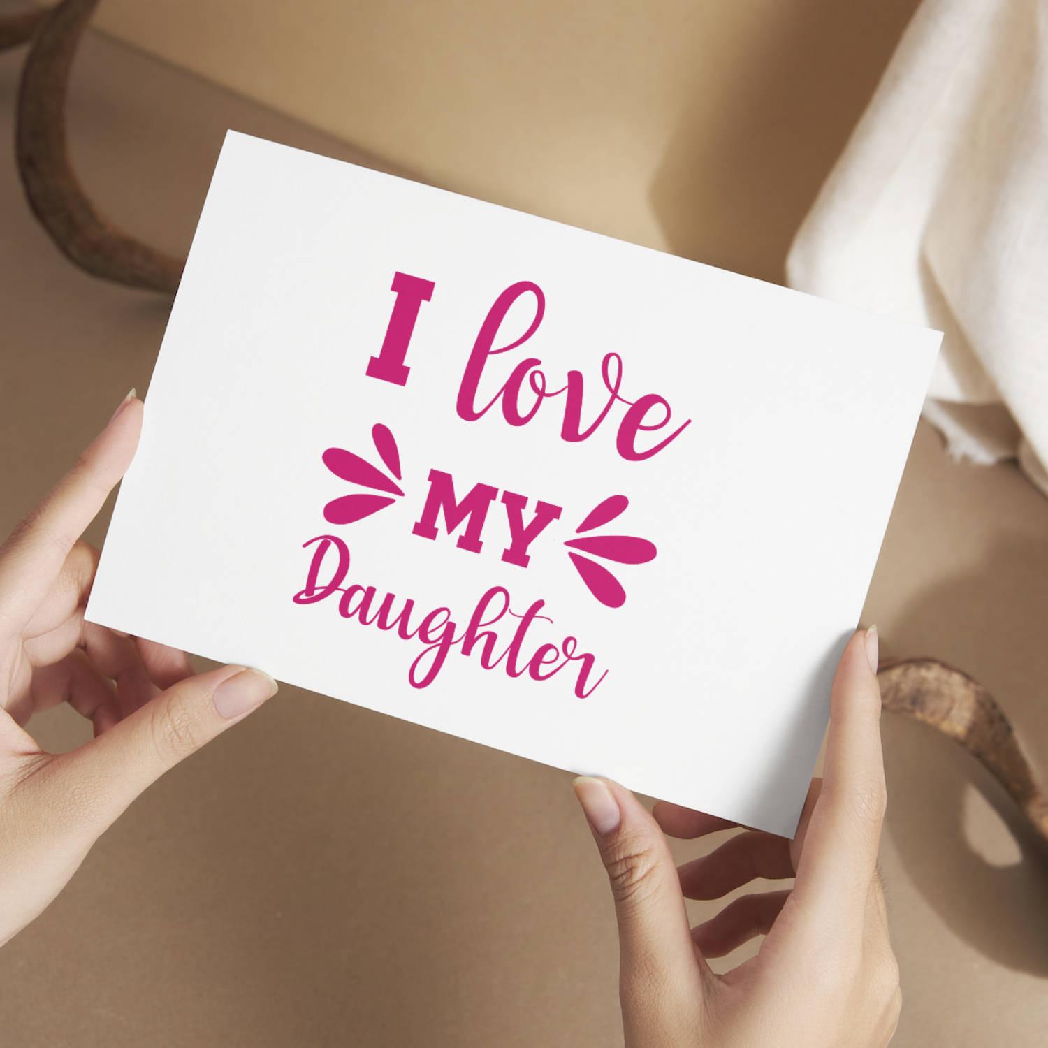 I love my Daughter SVG | Digital Download | Cut File | SVG Only The Sweet Stuff