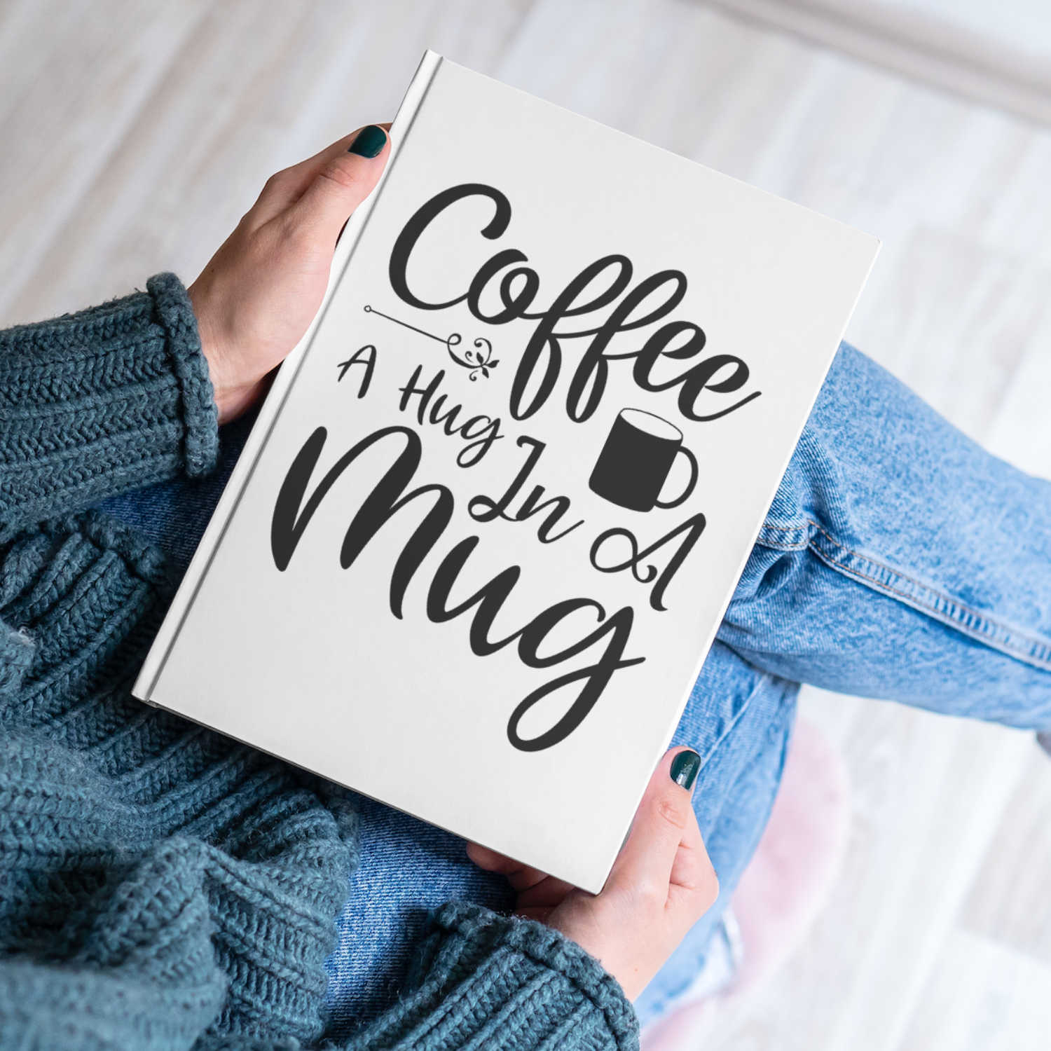 Coffee A Hug In A Mug SVG | Digital Download | Cut File | SVG