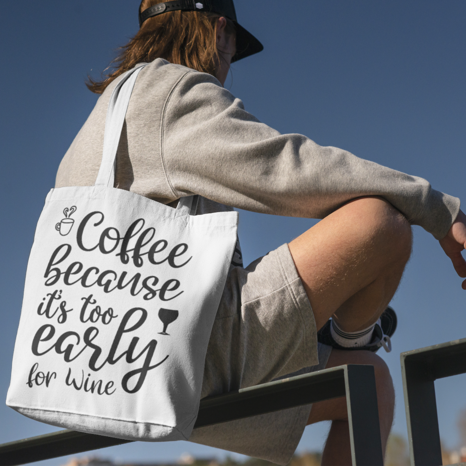 Coffee because it's too early for wine SVG | Digital Download | Cut File | SVG