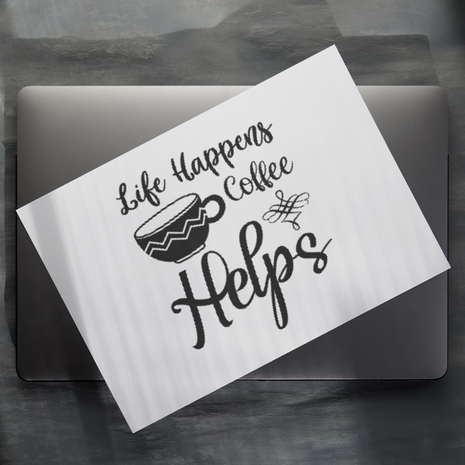 Life Happens Coffee Helps 1 SVG | Digital Download | Cut File | SVG