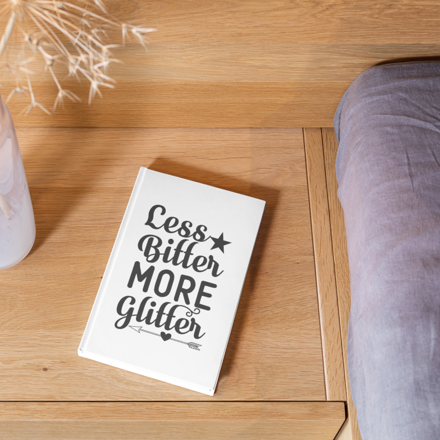 LESS BITTER MORE GLITTER SVG | Digital Download | Cut File | SVG