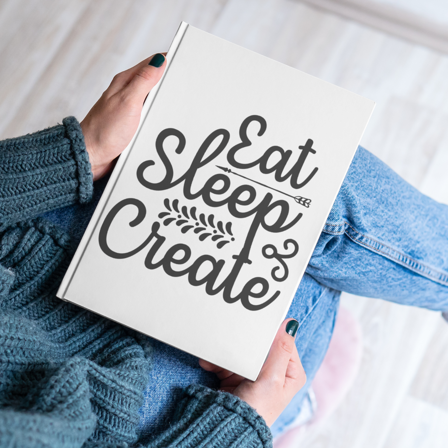 EAT SLEEP CREATE SVG | Digital Download | Cut File | SVG