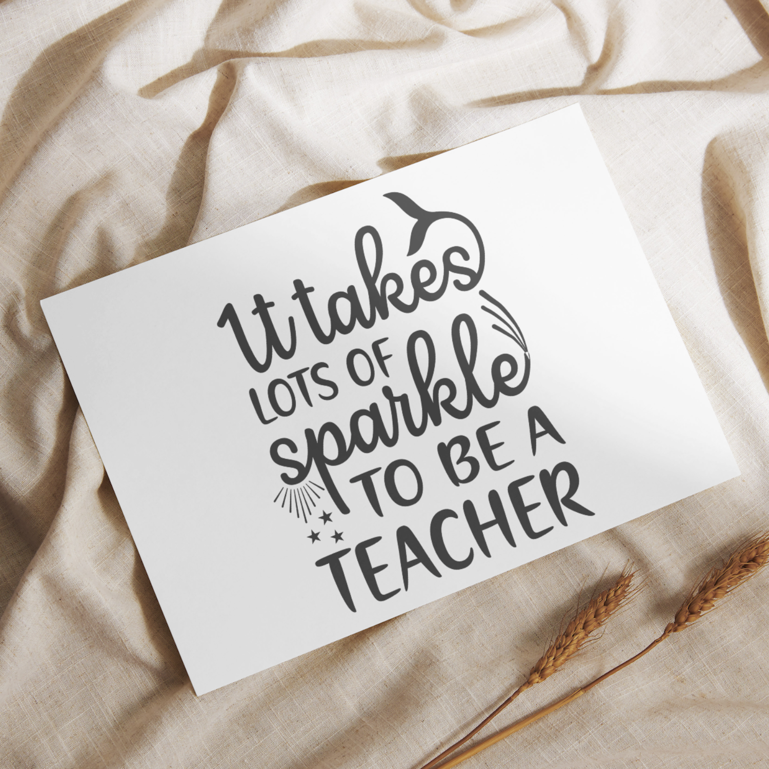 It Takes Lots of Sparkle to be a Teacher 1-01 SVG | Digital Download | Cut File | SVG - Only The Sweet Stuff