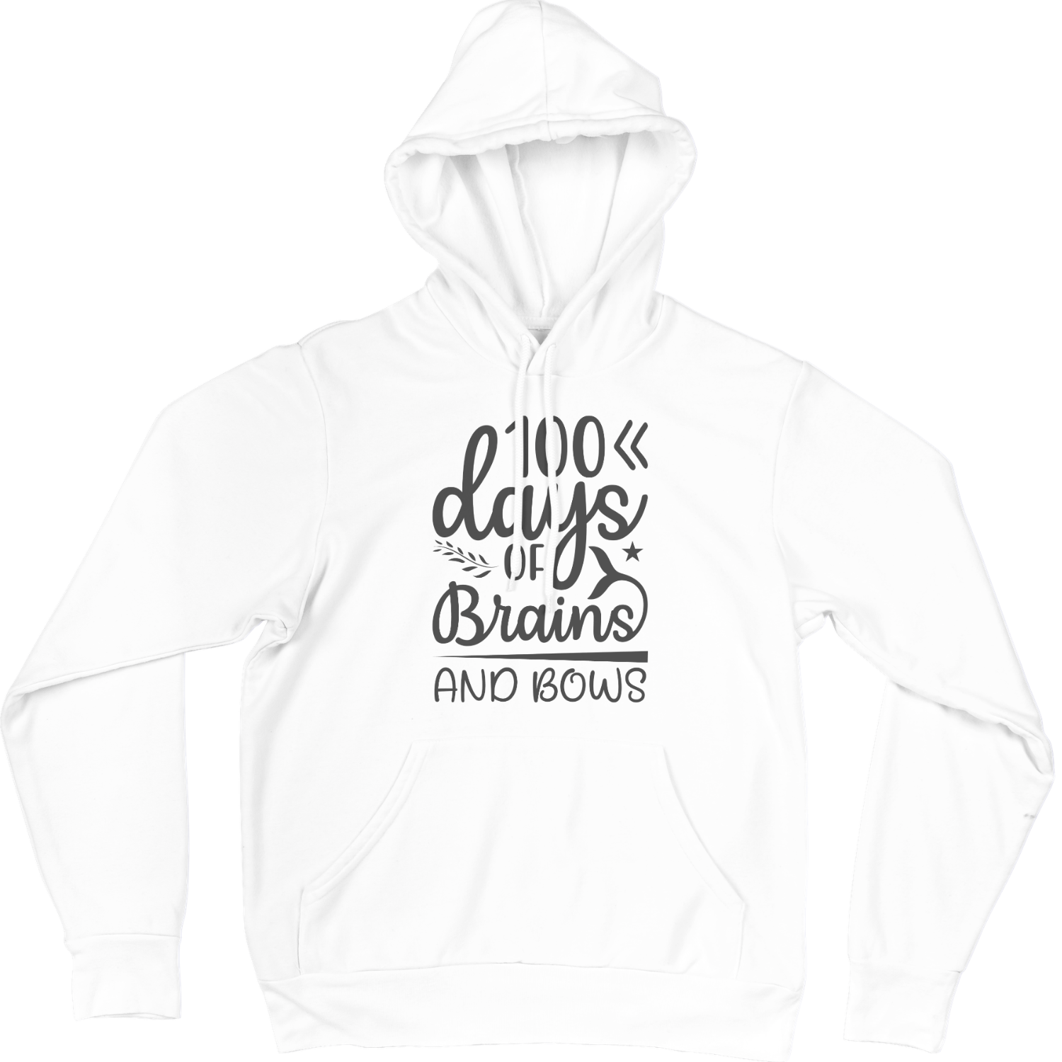 100 Days of Brains and Bows-01 SVG | Digital Download | Cut File | SVG - Only The Sweet Stuff