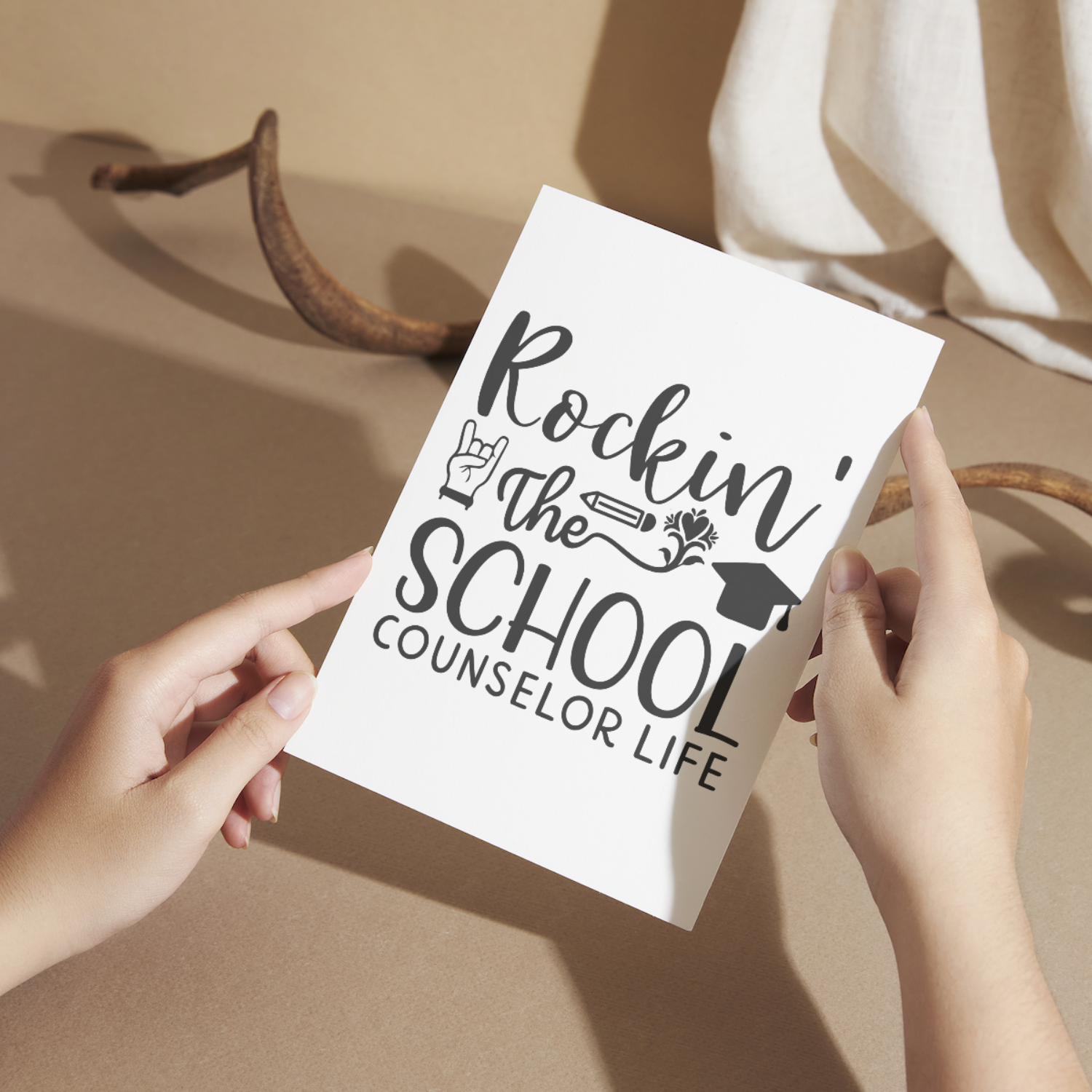 Rockin' The School Counselor Life SVG | Digital Download | Cut File | SVG - Only The Sweet Stuff
