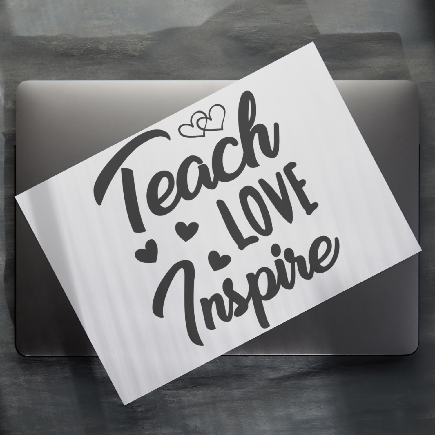 Teach love inspire SVG | Digital Download | Cut File | SVG - Only The Sweet Stuff