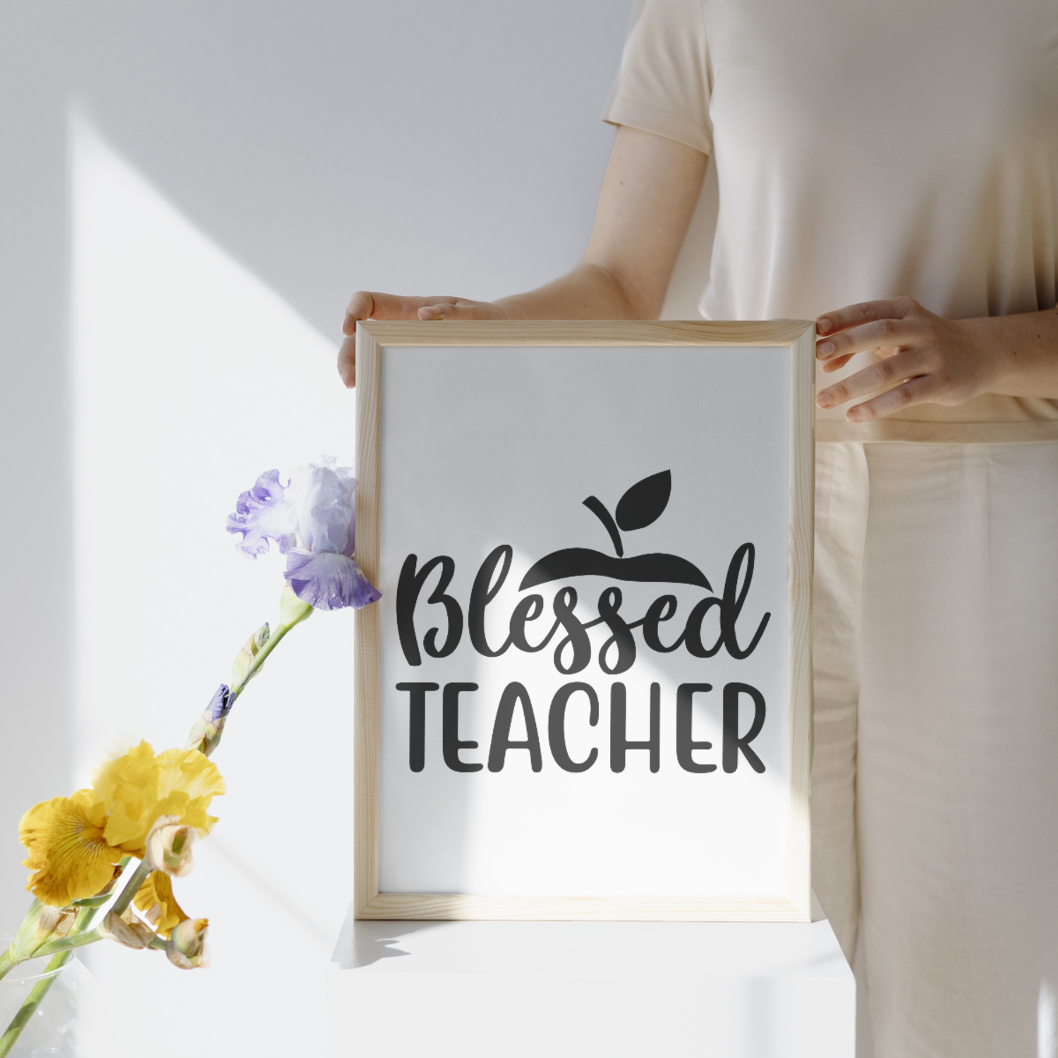 Blessed Teacher SVG | Digital Download | Cut File | SVG - Only The Sweet Stuff