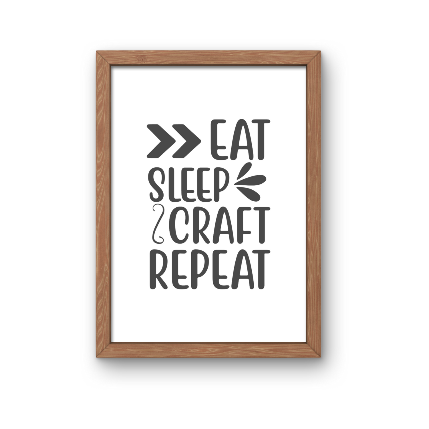 Eat Sleep Craft Repeat SVG | Digital Download | Cut File | SVG