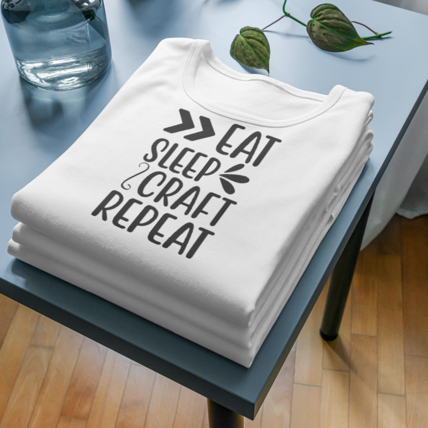 Eat Sleep Craft Repeat SVG | Digital Download | Cut File | SVG