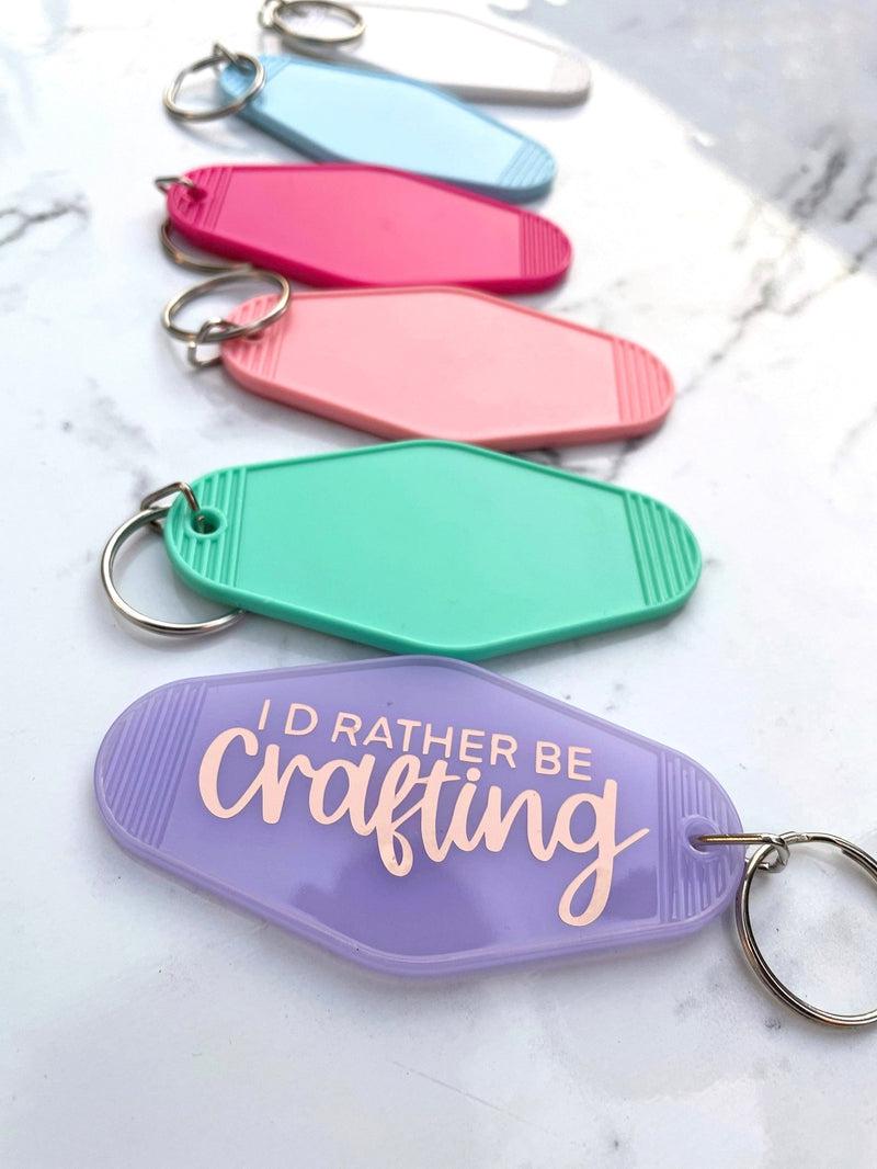 5 x Assorted Monogramable Retro Keychains RRP $22.50 - Only The Sweet Stuff