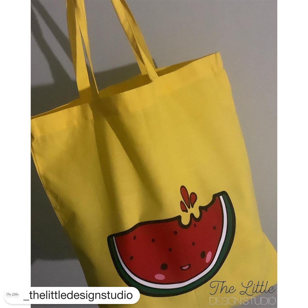 *blank* Tote bag with inside pocket and zipper - Note no printing on bag - Only The Sweet Stuff