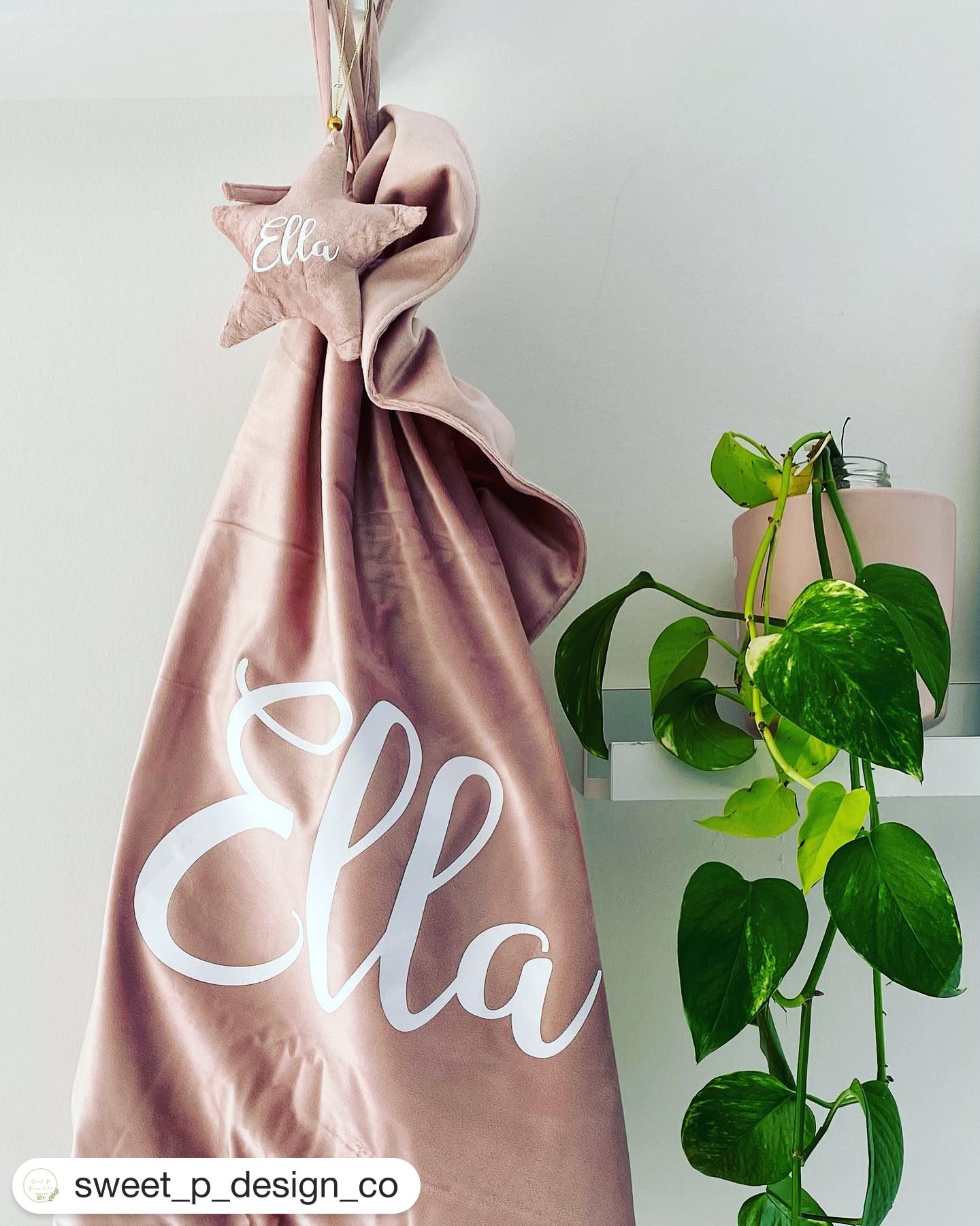 *blank* Velvet Santa Sack - Pre- Order | Arriving Mid to Late November - Only The Sweet Stuff