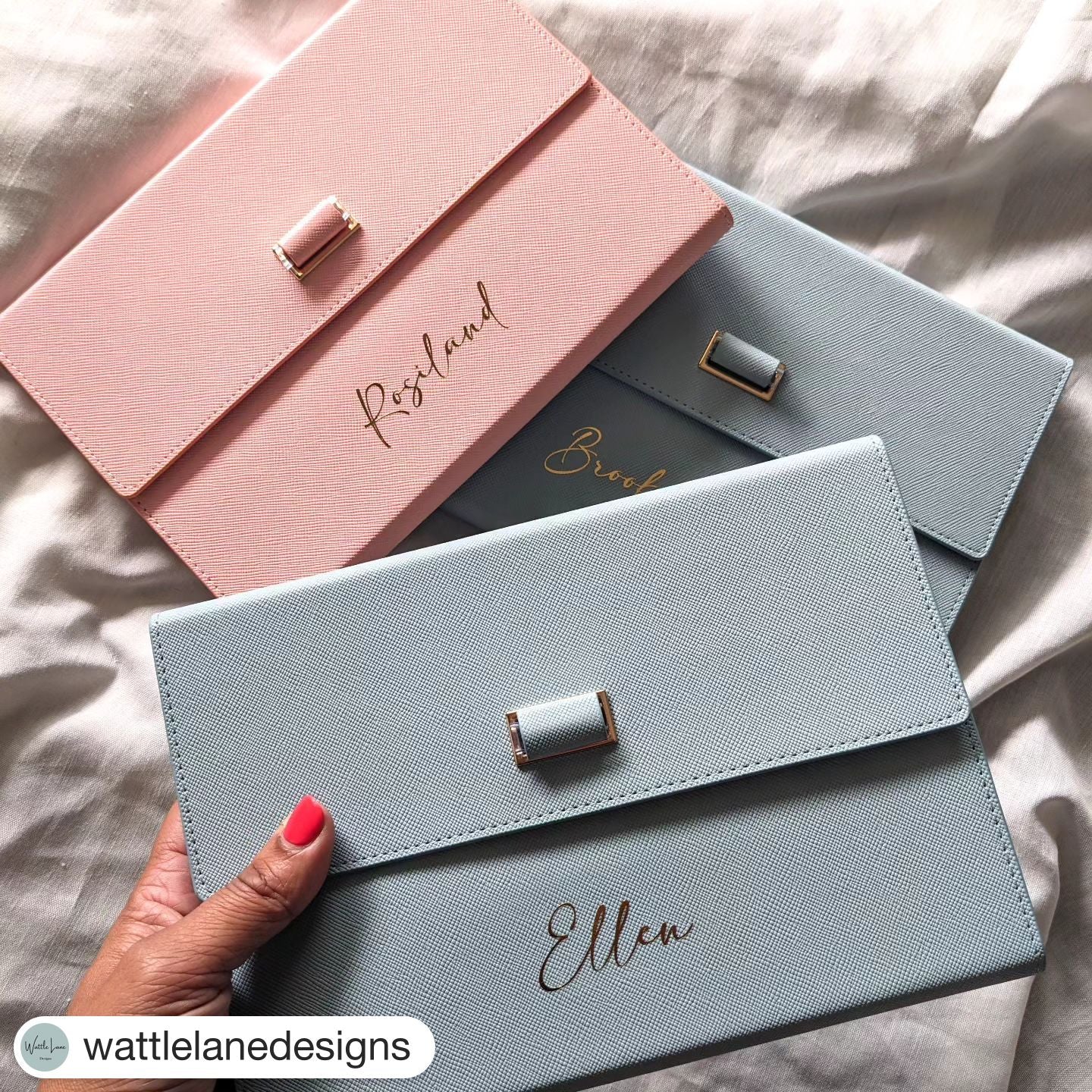 PU (Faux Leatherette) Blank Diary/Binder + Pen Set - Only The Sweet Stuff