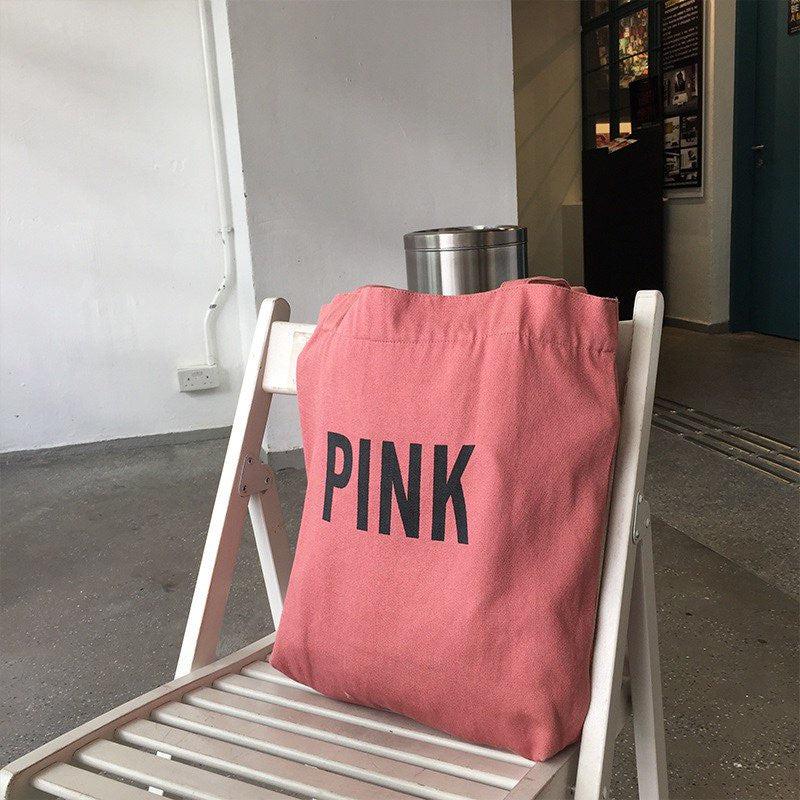 *blank* Tote bag with inside pocket and zipper - Note no printing on bag - Pre-Order | Arriving Mid to Late November - Only The Sweet Stuff