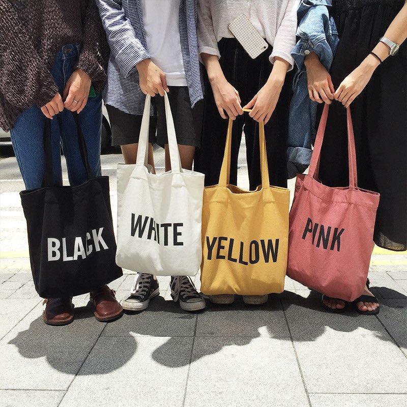 *blank* Tote bag with inside pocket and zipper - Note no printing on bag - Pre-Order | Arriving Mid to Late November - Only The Sweet Stuff