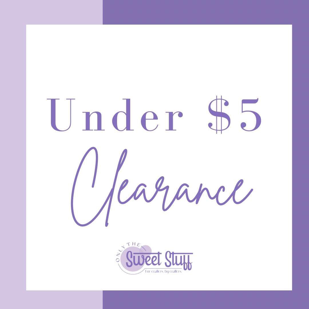 Clearance | $5 and Under