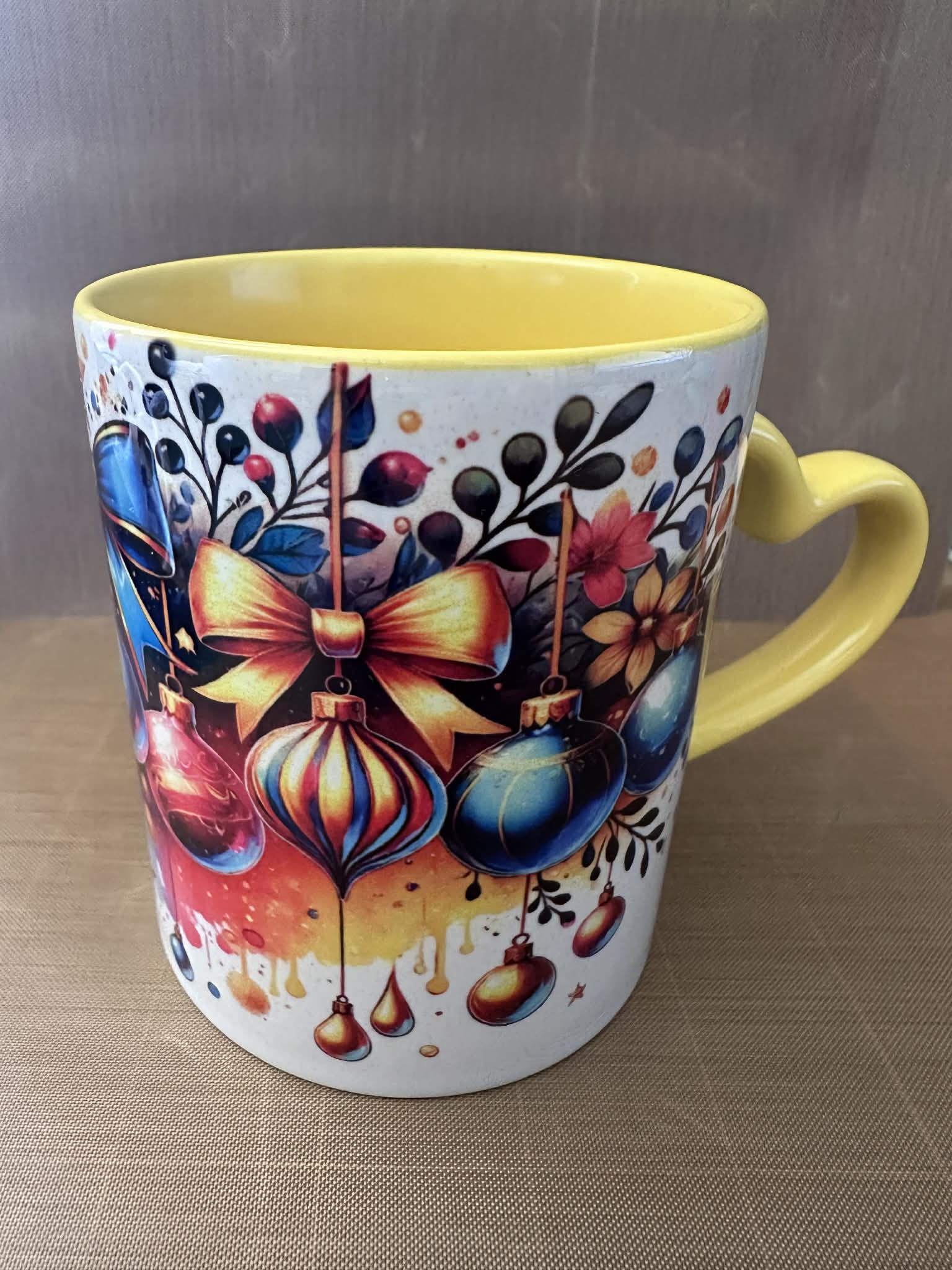 Sublimation Mug with Heart Handle