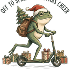 Scooter Frog / 15cm