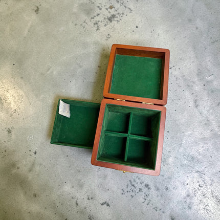 Wood Jewellery Box - Square