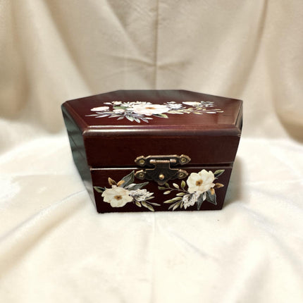 Wood Jewellery Box - Octagon