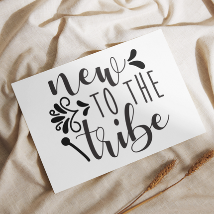 New to the Tribe SVG | Digital Download | Cut File | SVG