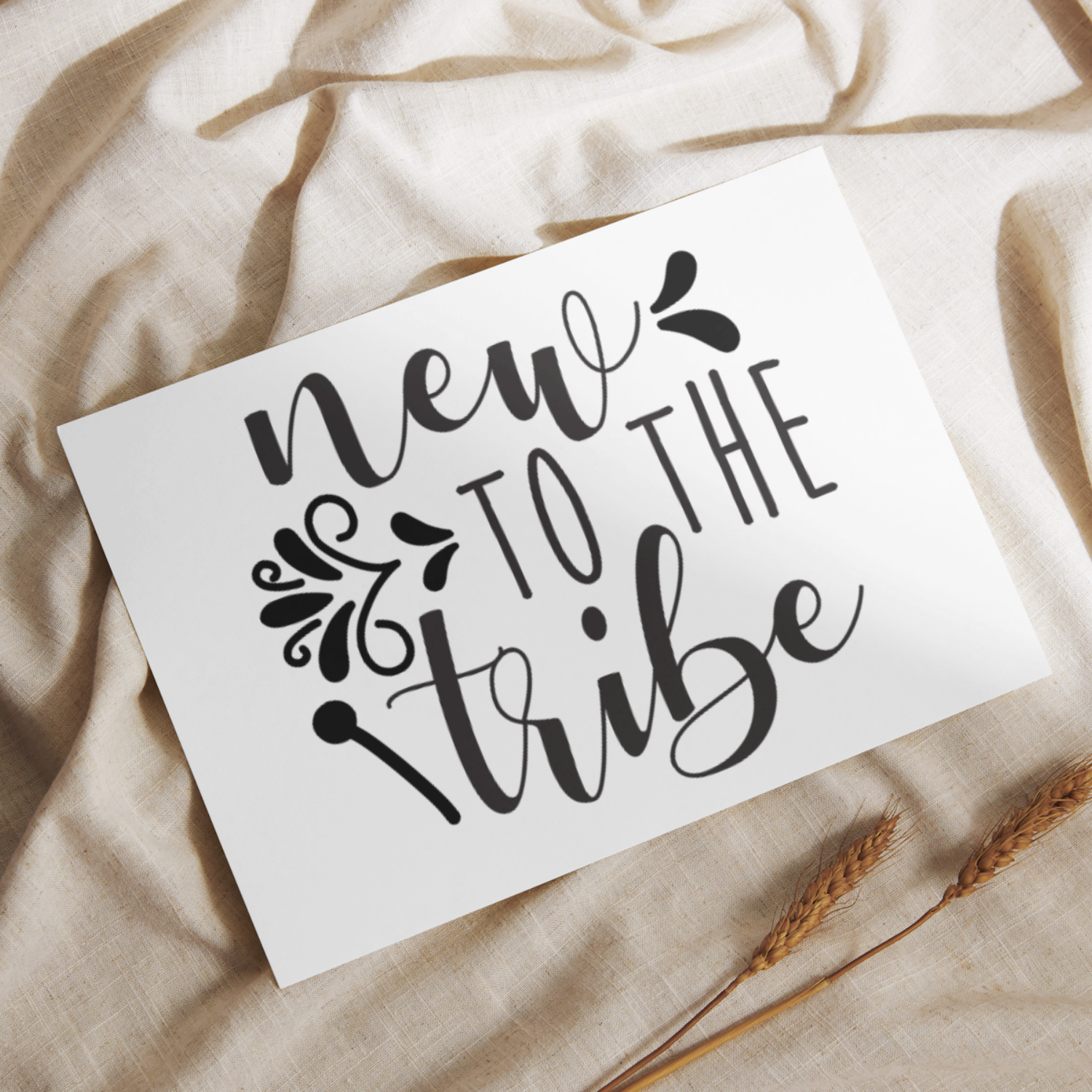 New to the Tribe SVG | Digital Download | Cut File | SVG