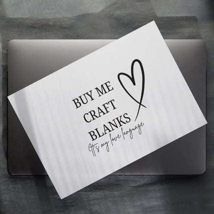 Buy me Craft Blanks - SVG| Digital Download | Cut File | SVG