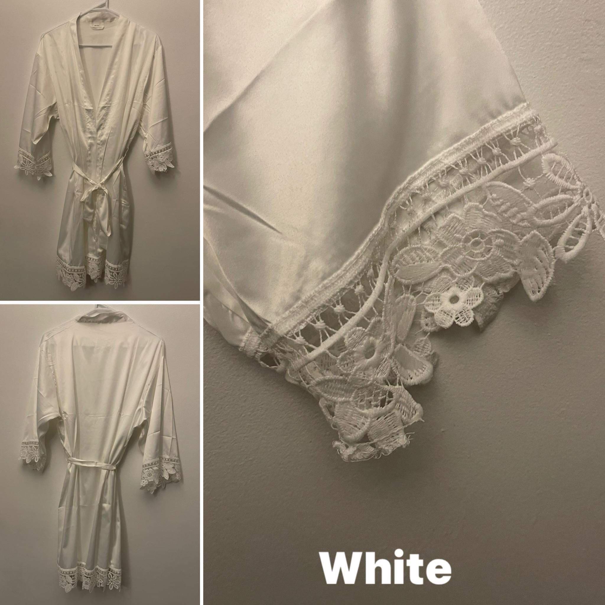 Satin Blank Bridal Robes | Arriving Mid to Late November - Only The Sweet Stuff
