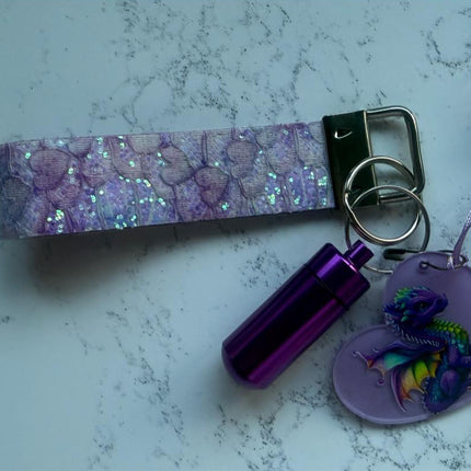 Create-Your-Own Keychain Kit – 3x Sublimation Blanks + Transfers + Hardware