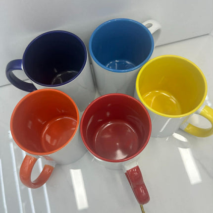 Sublimation Mug with Heart Handle