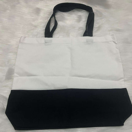 Black and White | Sublimation Tote bag