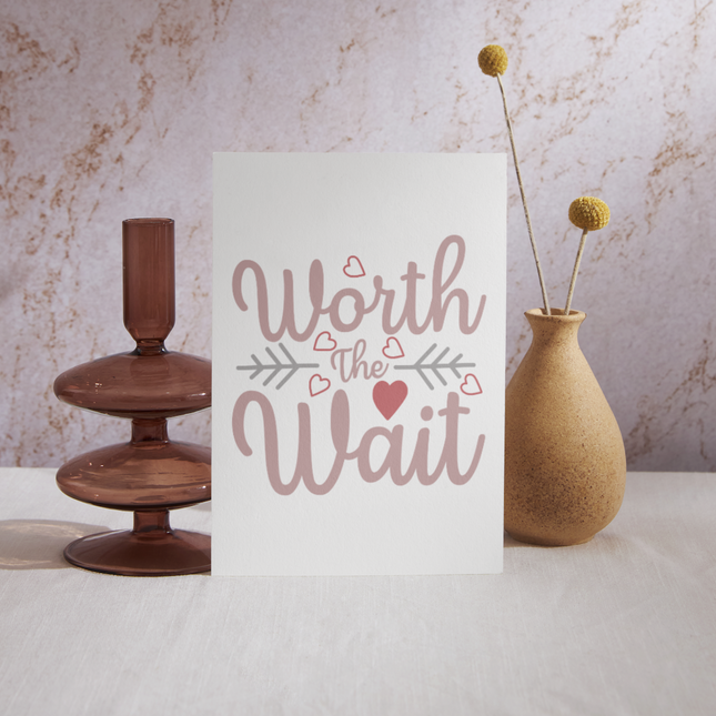 Worth the Wait SVG | Digital Download | Cut File | SVG
