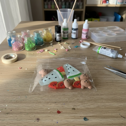 Mixed Acrylic pack | Mini Bears and Fruit