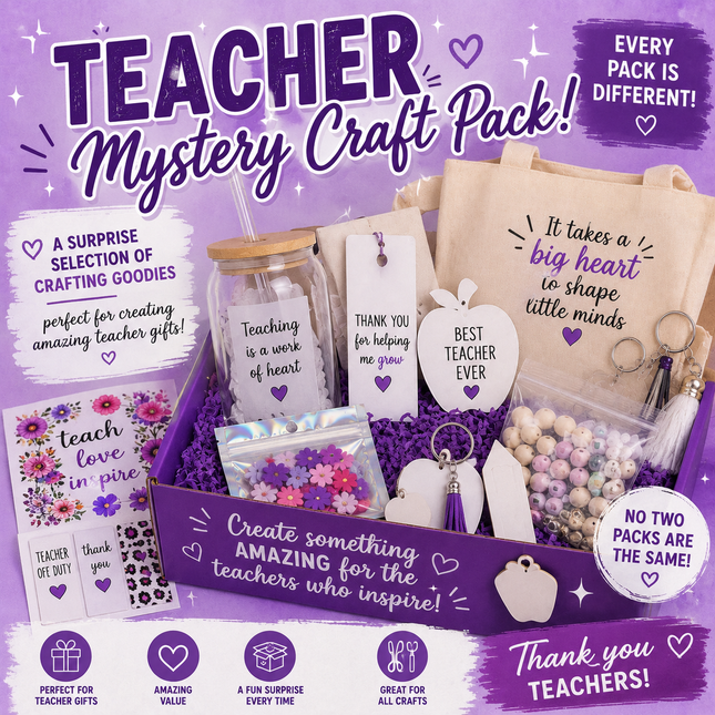Teacher Mystery Craft Pack