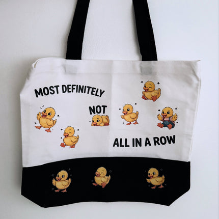 Black and White | Sublimation Tote bag