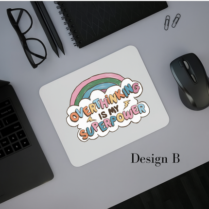 Sublimation Mouse Mat / Pad with DTF print