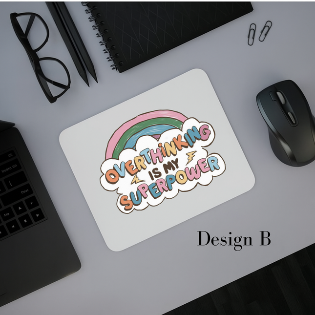 Sublimation Mouse Mat / Pad with DTF print